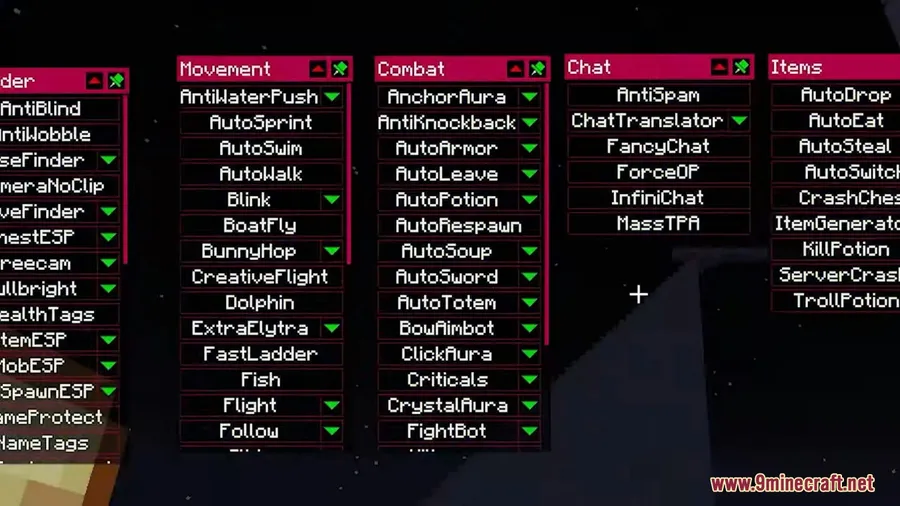 Wurst Client Mod screenshot 13