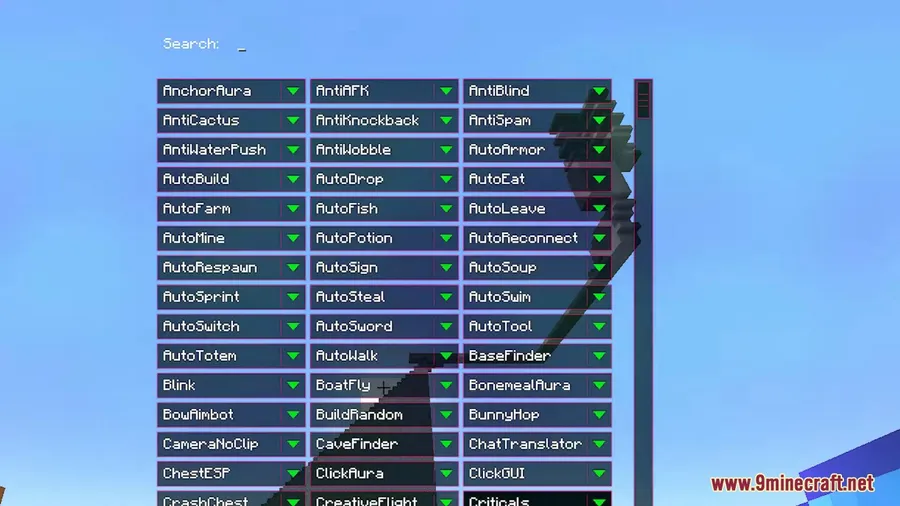 Wurst Client Mod screenshot 18