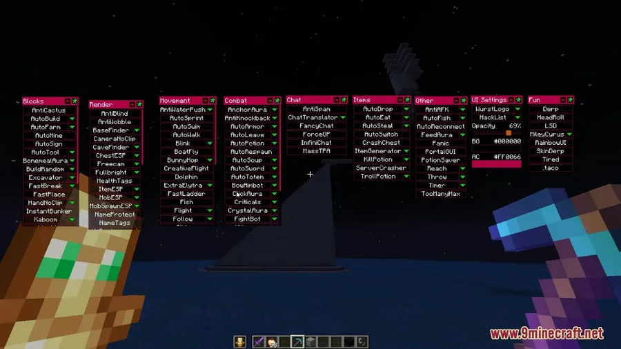 Wurst Client Mod screenshot 19