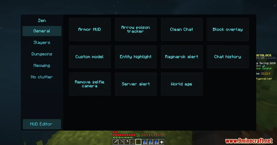 Zen Mod screenshot 2 showing mod in action
