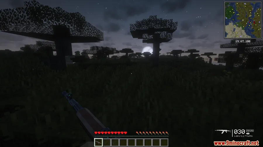 Zombie Siege TacZ Mod screenshot 4 showing mod in action