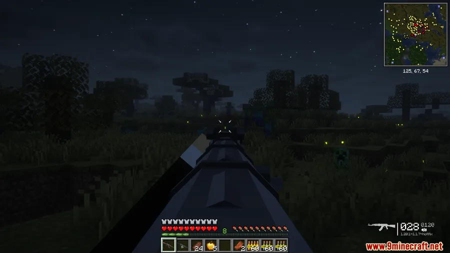 Zombie Siege TacZ Mod screenshot 10 showing mod in action
