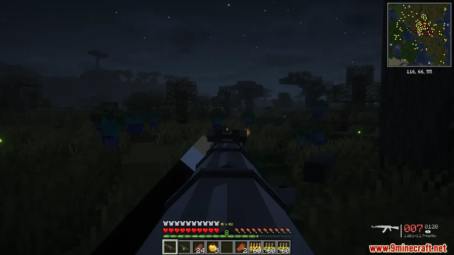 Zombie Siege TacZ Mod screenshot 11 showing mod in action