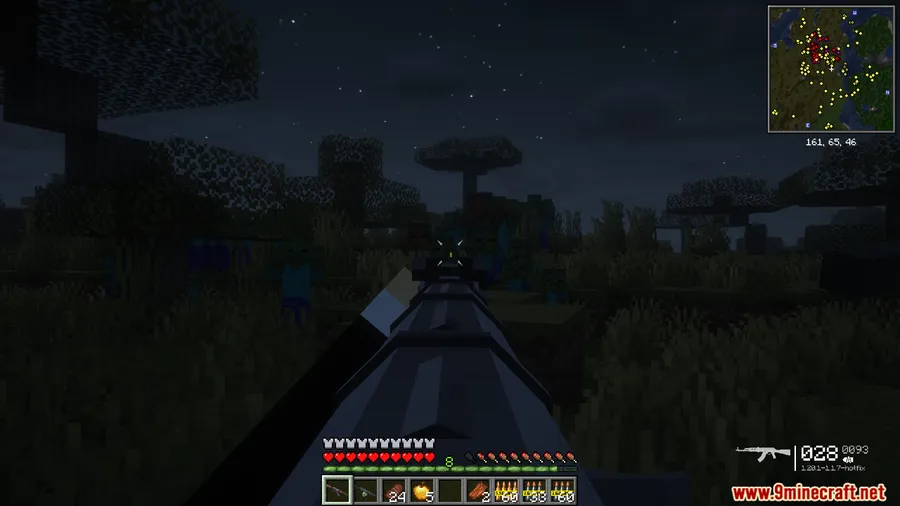 Zombie Siege TacZ Mod screenshot 12 showing mod in action