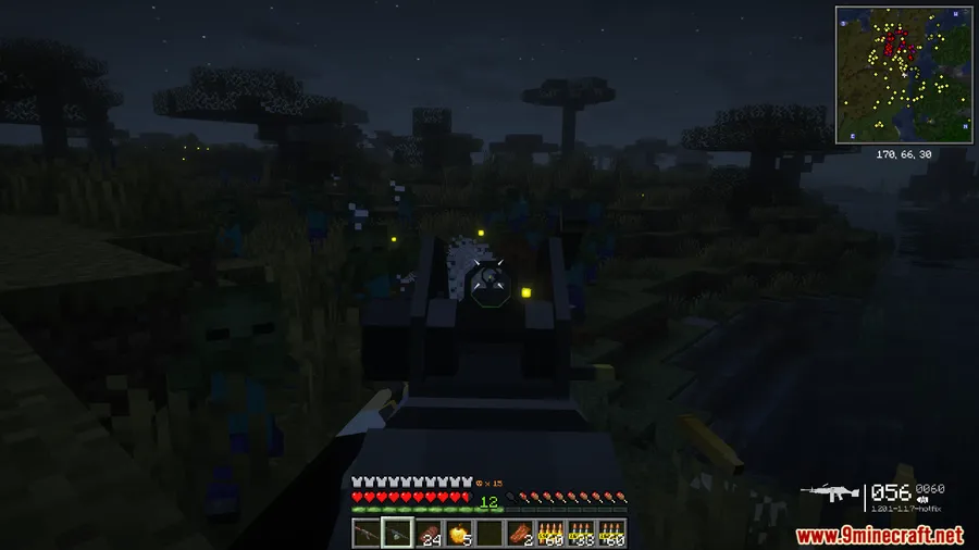 Zombie Siege TacZ Mod screenshot 13 showing mod in action