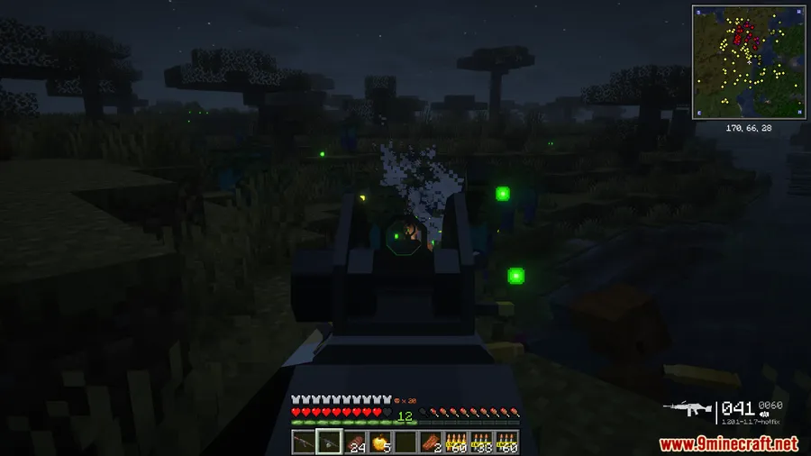 Zombie Siege TacZ Mod screenshot 14 showing mod in action