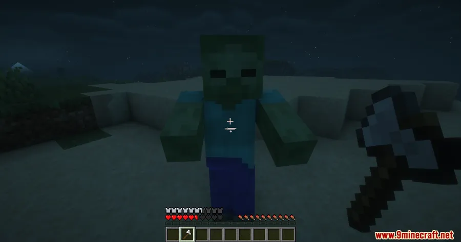 Zombified Player Mod screenshot 3