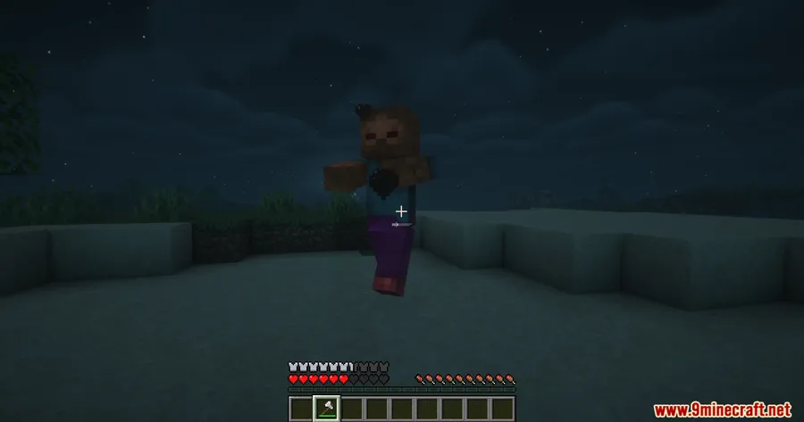 Zombified Player Mod screenshot 4