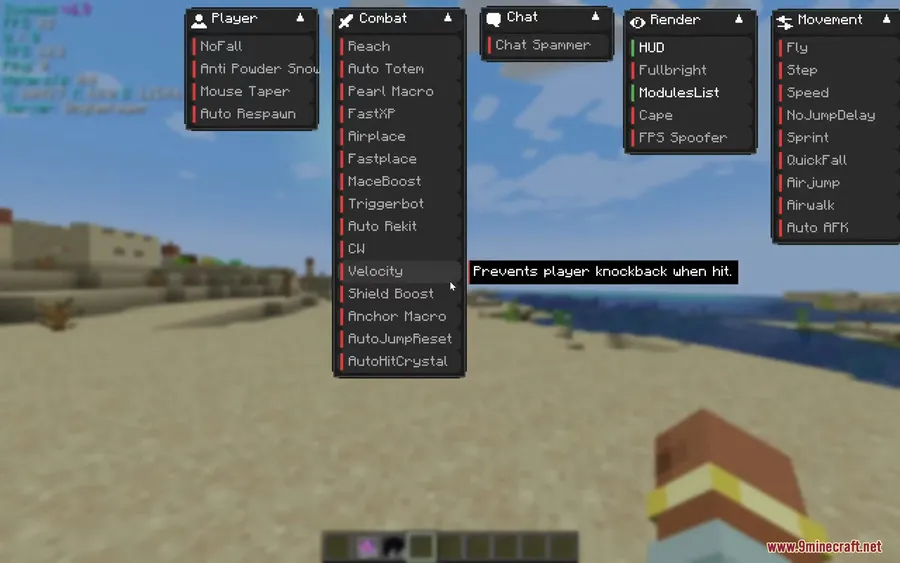 Zoomies Client Mod screenshot 3