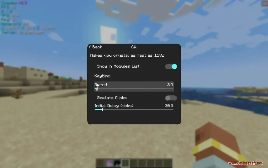 Zoomies Client Mod screenshot 4