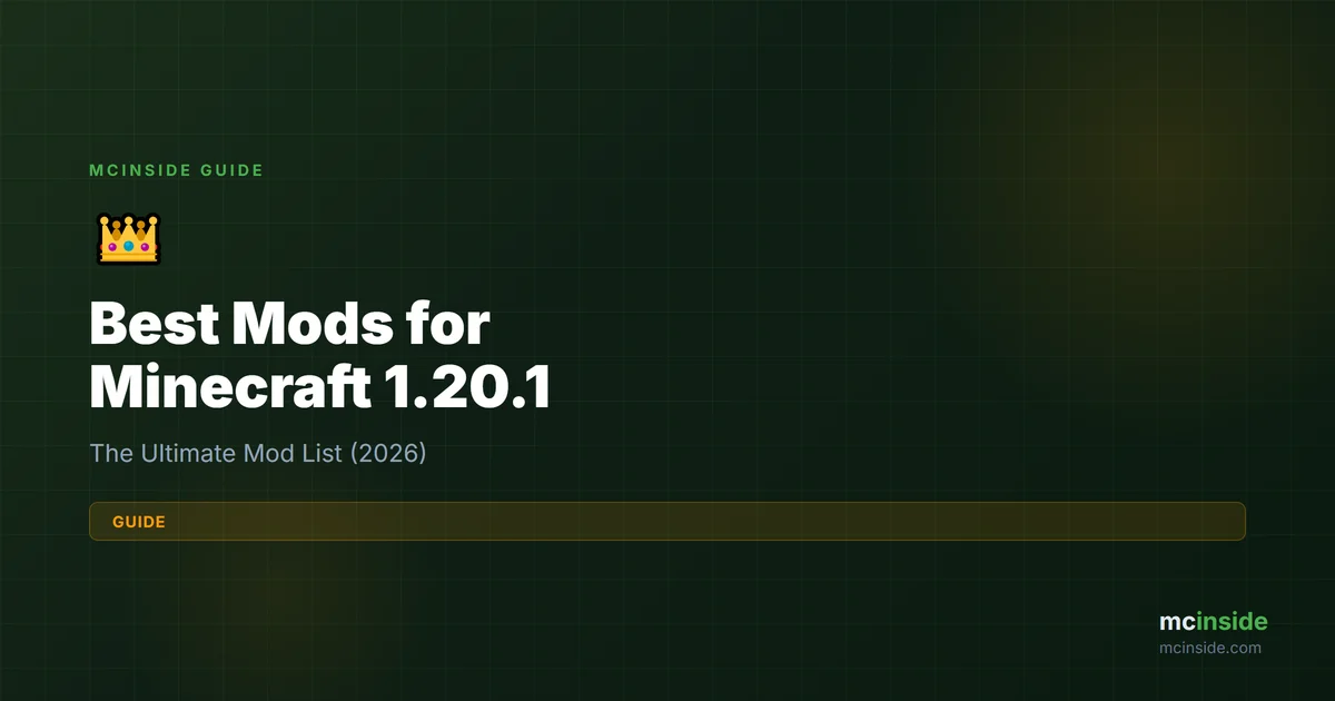Best mods for Minecraft 1.20.1 - the ultimate mod list 2026