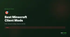 Best Minecraft Client Mods in 2026 (PvP, Ghost & Utility Clients)