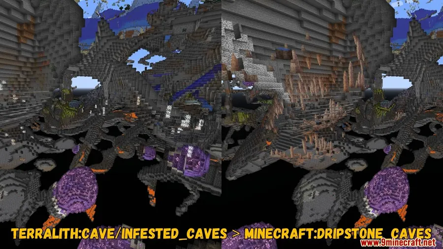 Biome Replacer Mod screenshot 4 showing mod in action