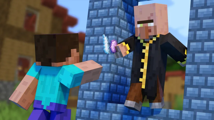 Blue Skies Mod (1.20.4, 1.20.1) – The Everbright and The Everdawn screenshot 1 showing mod in action