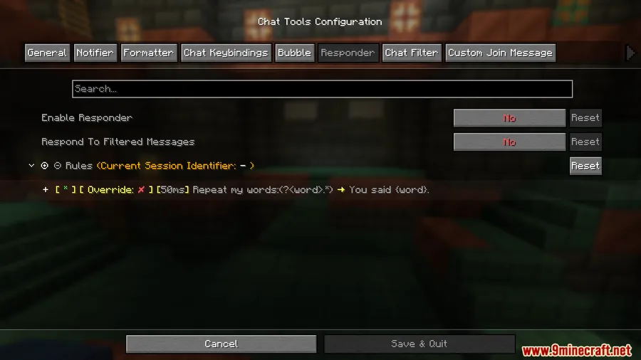 Chat Tools Mod screenshot 6 showing mod in action