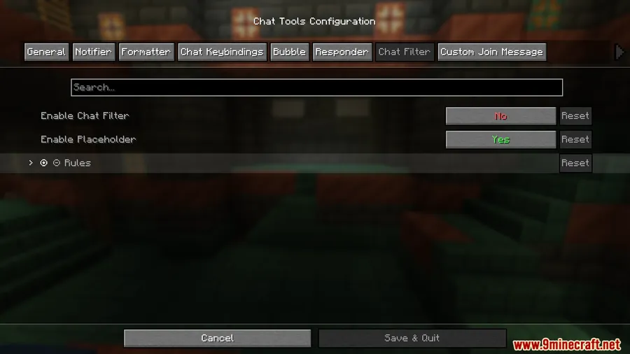 Chat Tools Mod screenshot 7 showing mod in action