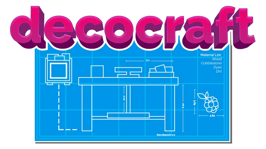 DecoCraft Mod (1.21.11, 1.20.1) – Decorate Your World screenshot 1 showing mod in action