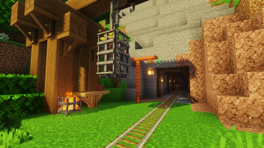 Decorative Blocks Mod (1.20.4, 1.20.1) – Sick New Decoration Blocks screenshot 1 showing mod in action