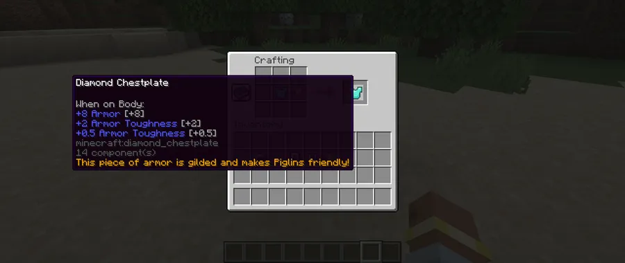 Crafting Example with Tooltip