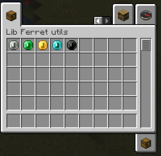 Library Ferret Mod (1.21.10, 1.20.1) – Library for Jtorleon's Mods screenshot 1 showing mod in action