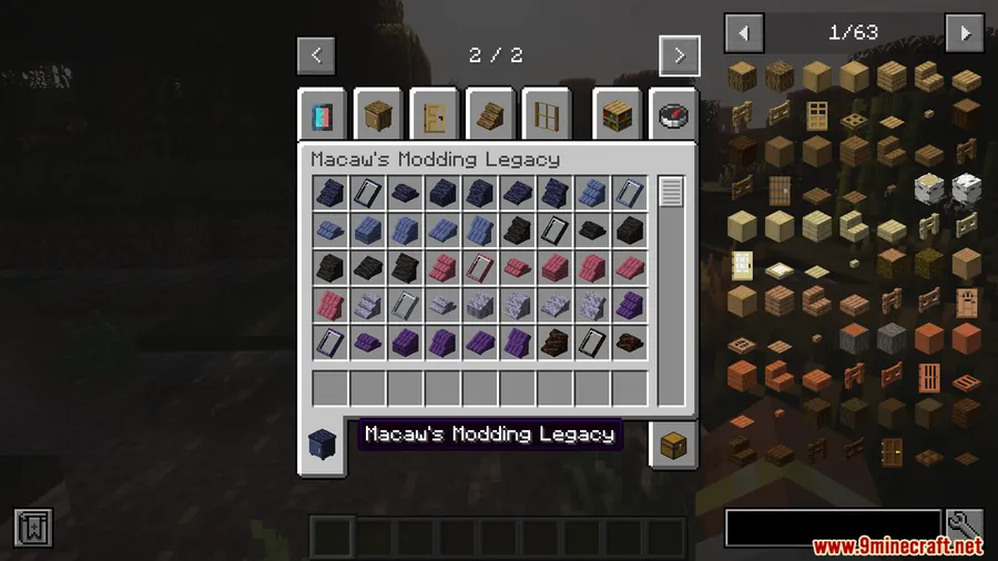 Macaw's Modding Legacy Mod screenshot 2