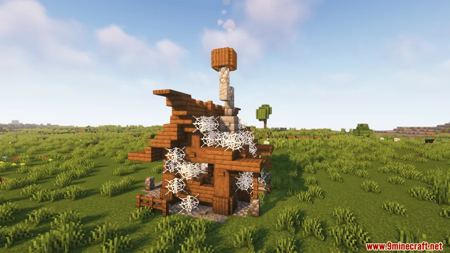 Medieval Buildings Mod screenshot 4 showing mod in action