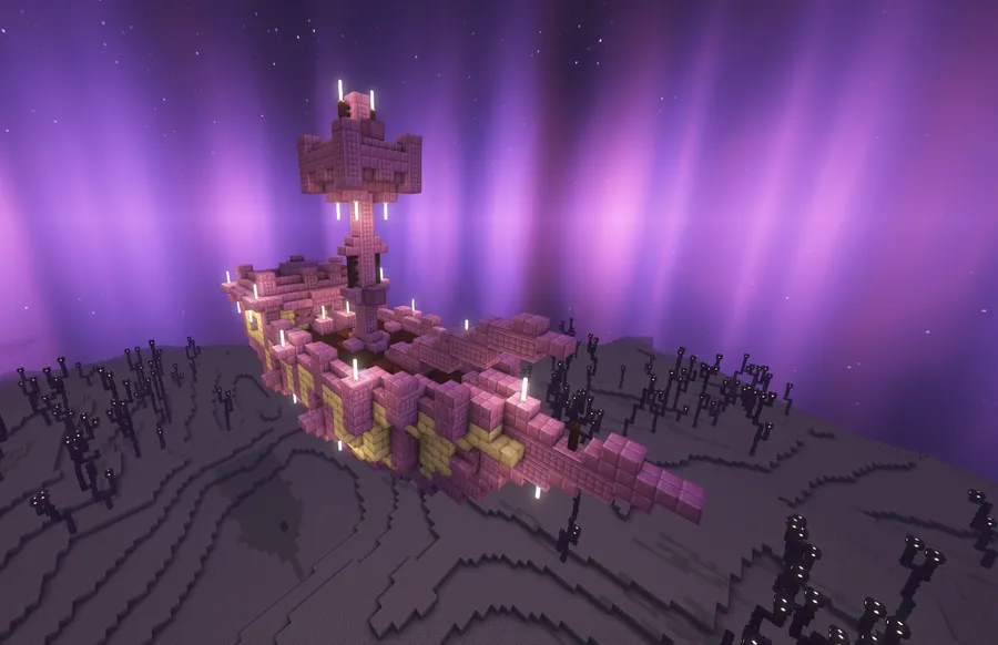 Moog's End Structures Mod (1.21.11, 1.20.1) – New Vanilla-Styled Structures screenshot 2 showing mod in action