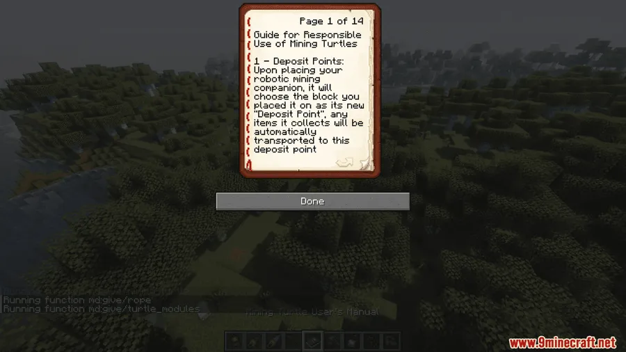 Miner's Delight Mod screenshot 8 showing mod in action