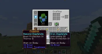 Legendary Tooltips Mod (1.21.4) mr equipment compare