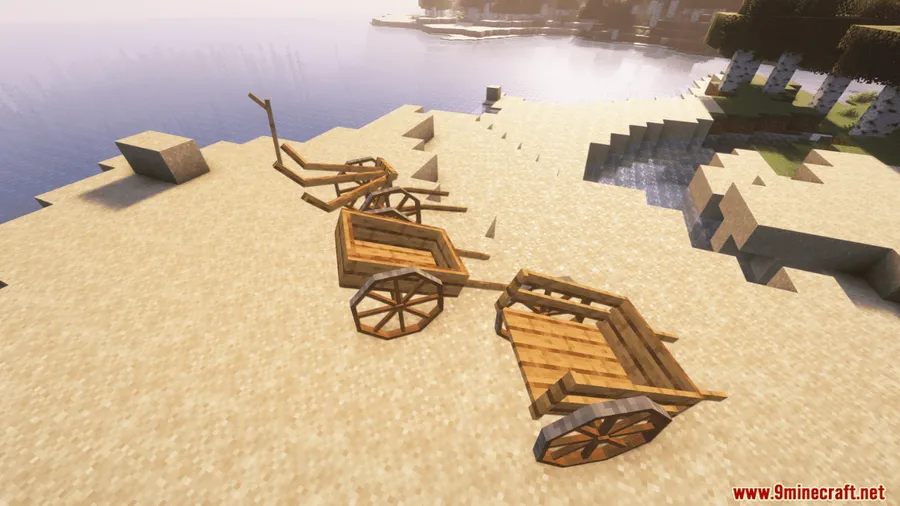 Nifty Carts Mod screenshot 3 showing mod in action