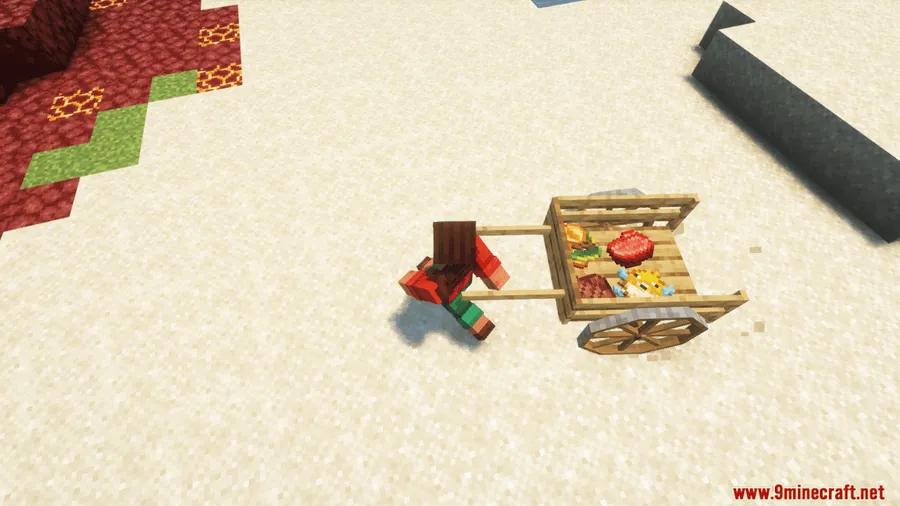 Nifty Carts Mod screenshot 8 showing mod in action