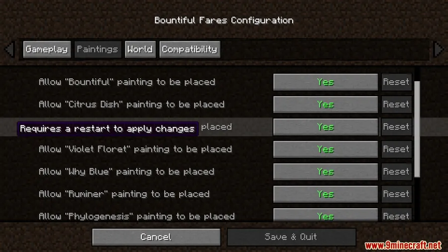 Bountiful Fares Mod screenshot 3 showing mod in action