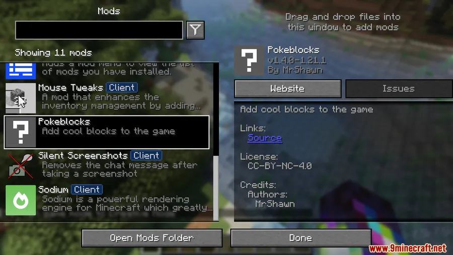 Pokeblocks Mod screenshot 1