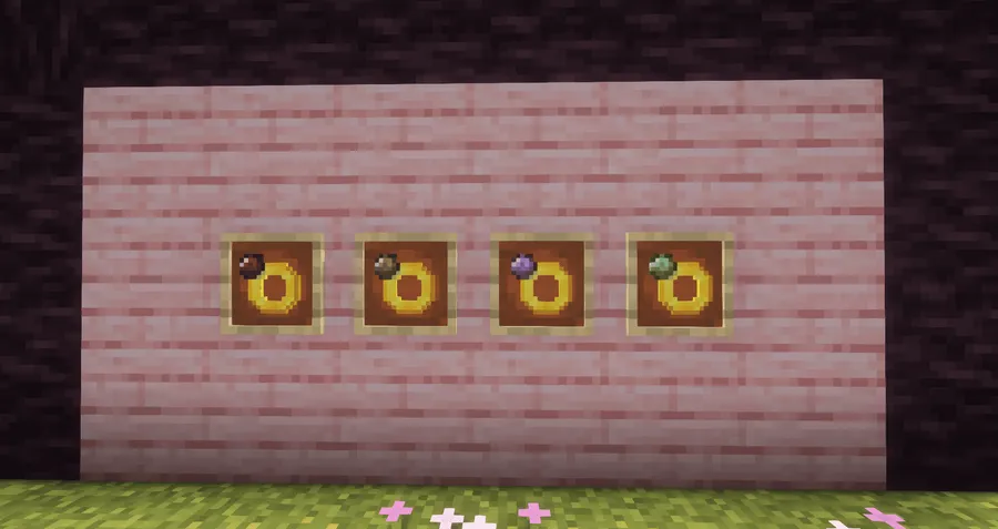 Potion Rings Mod (1.21.11, 1.20.1) – Simple Bauble Rings with Potion Effects screenshot 1 showing mod in action