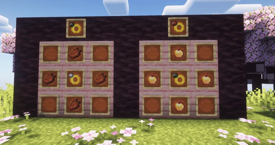 Potion Rings Mod (1.21.11, 1.20.1) – Simple Bauble Rings with Potion Effects screenshot 2 showing mod in action