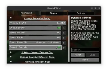 Sounds Mod (26.1) Screenshot