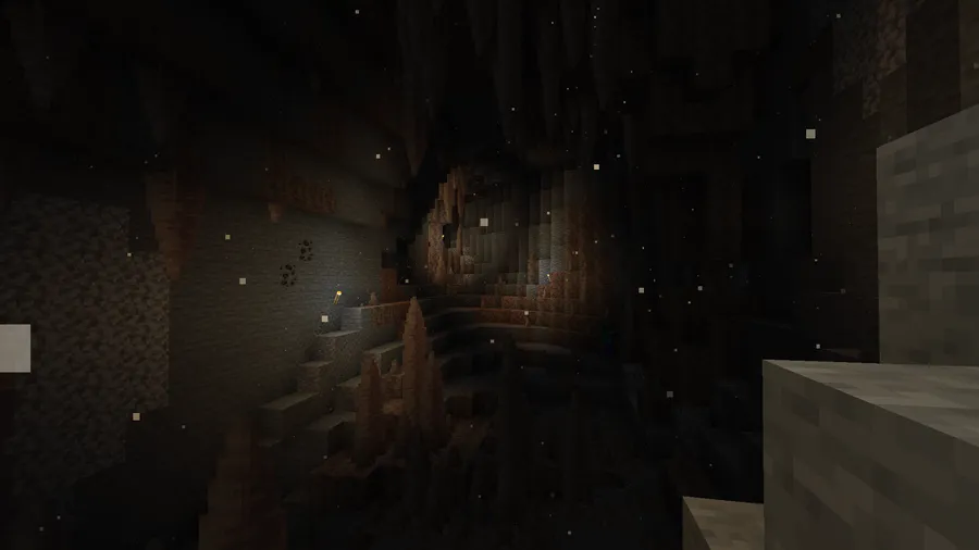 Cave Dust Mod (1.21.8) Screenshot