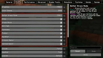 BetterGrassify Mod (1.21.11) Screenshot