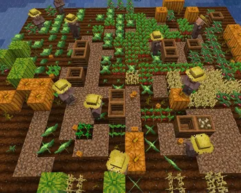 Smarter Farmers (farmers replant) Mod (1.21.1) Screenshot