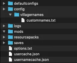 Villager Names Mod (26.1) Screenshot