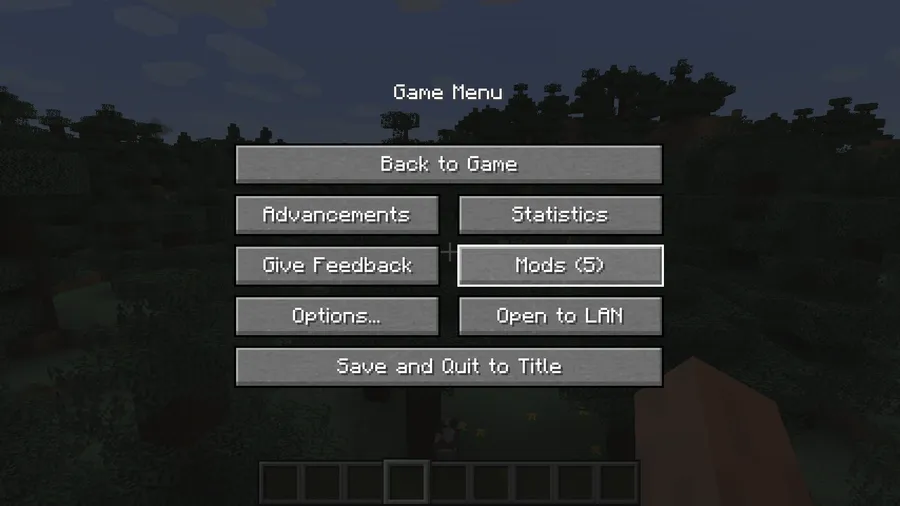 Better Mods Button Mod (1.21.11) Screenshot