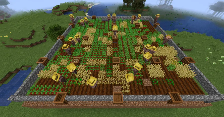 Smarter Farmers (farmers replant) Mod (1.21.1) Screenshot