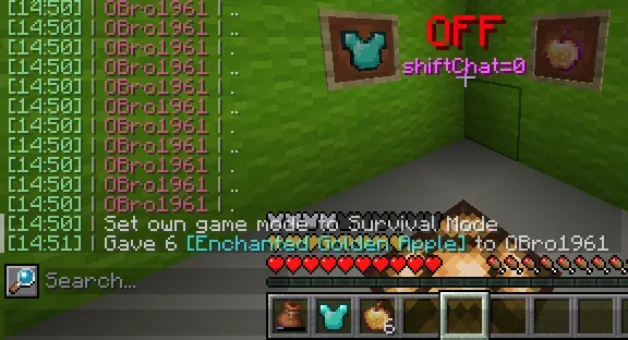 Chat Patches Mod (26.1) Screenshot