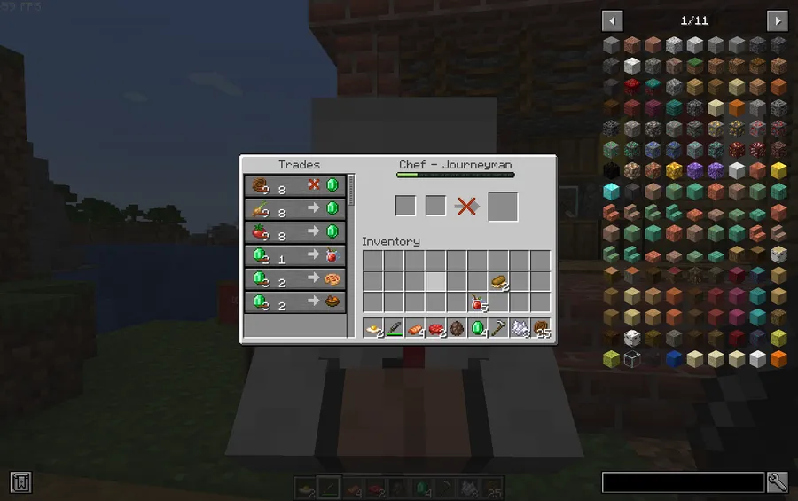 Chef's Delight - Farmer's Delight Villagers Mod (1.21.1) Screenshot