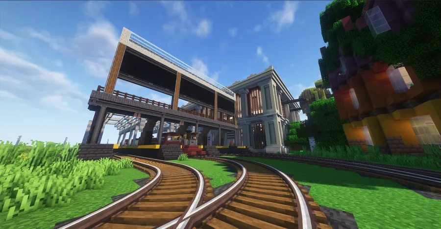 Create: Steam 'n' Rails Mod (1.20.1) Screenshot