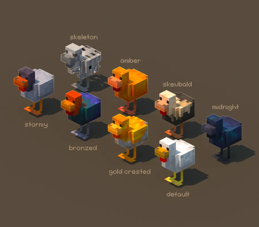 More Mob Variants Mod (1.21) Screenshot