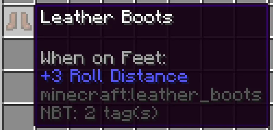 Combat Roll Mod (1.21.11) Screenshot