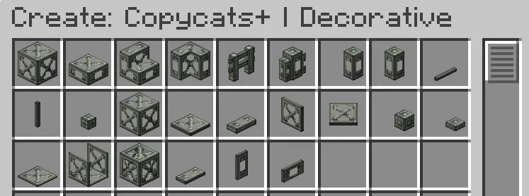 Create: Copycats+ Mod (1.21.1) Screenshot