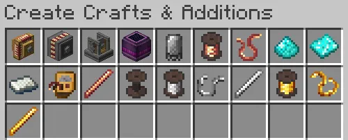 Create Crafts & Additions Mod (1.21.1) Screenshot