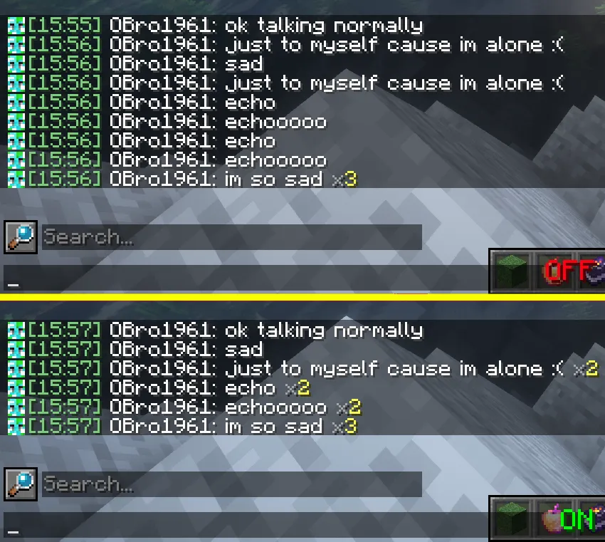 Chat Patches Mod (26.1) Screenshot